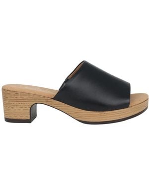 Gabor Heeled Mules - Azul