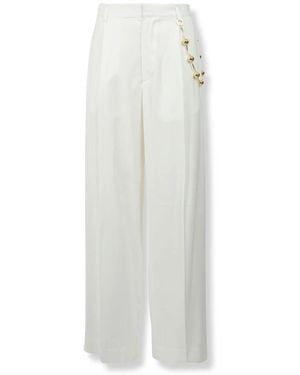 DARKPARK Wide Trousers - White
