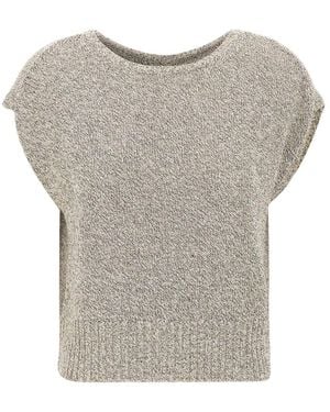 Kangra Round-Neck Knitwear - Grey