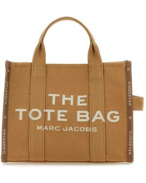 Marc Jacobs Tassen ,Bruin ,Katoen The Jacquard Medium Tote Bag