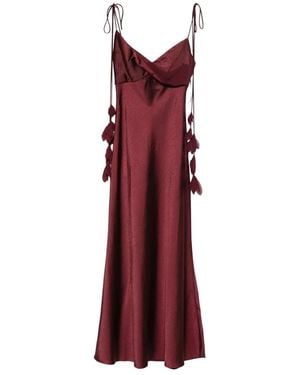 Self-Portrait Maxi Dresses - Rojo