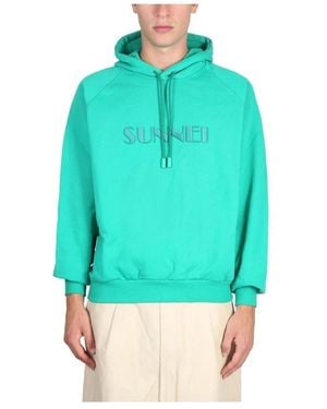 Sunnei Hoodies - Green