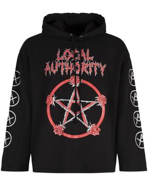 Local Authority Katoenen Hoodie - Zwart