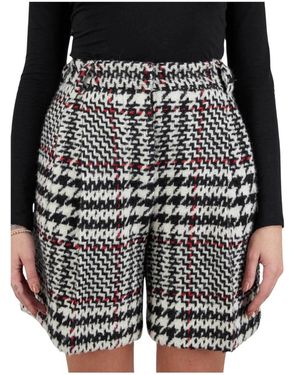 Kiton Pants Regular Geometric - Zwart