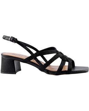 Bibi Lou High Heel Sandals - Black