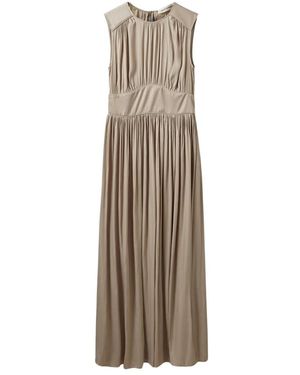 Sofie Schnoor Linsw Maxi Kleid - Natur