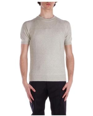 Tagliatore Round-Neck Knitwear - Grigio