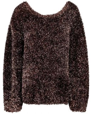 Dries Van Noten Gemütlicher Strickpullover Für Frauen - Braun