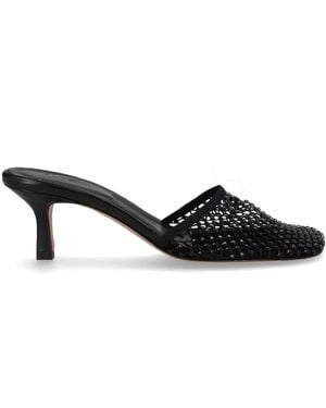Alysi Heeled Mules - Negro