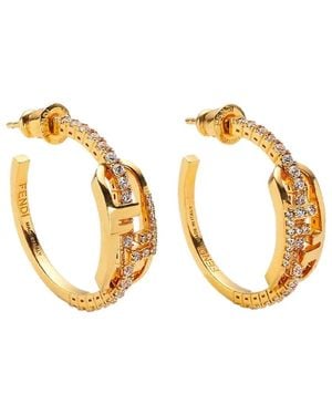 Fendi Earrings - Metallic