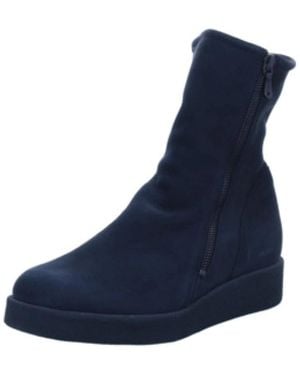Arche Zwarte Winterlaarzen Voor - Blauw