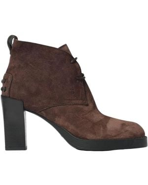 Tod's Heeled Boots - Brown