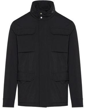 Paul & Shark Platinum Sea Field Jacket, Rits Sluiting - Zwart