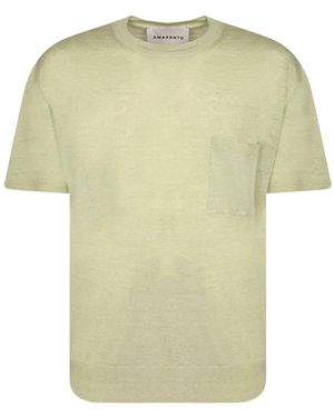Amaranto Round-Neck Knitwear - Green