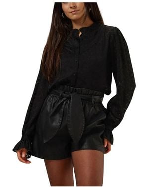 Pom Bluse - Schwarz