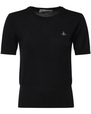 Vivienne Westwood Round-Neck Knitwear - Negro