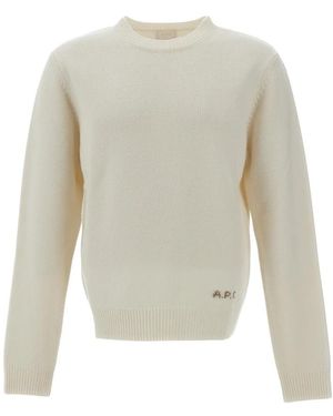 A.P.C. Round-Neck Knitwear - Grey
