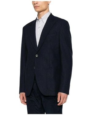 Etro Maßgeschneiderter Blazer Mit Edlem Futter - Blau
