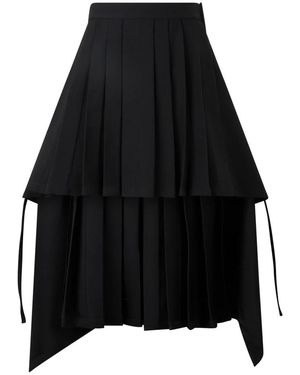 Moschino Plissirok - Zwart