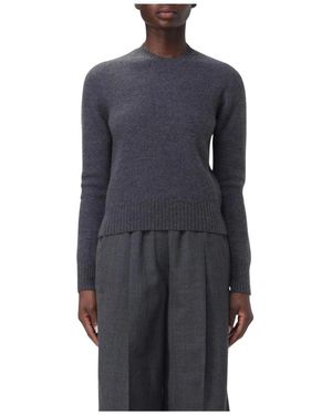 Jil Sander Round-Neck Knitwear - Azul