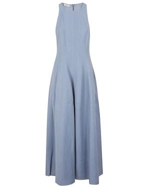 Brunello Cucinelli Midi Dresses - Blue