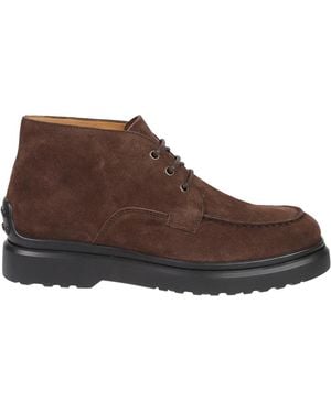 Tod's Lace-Up Boots - Marron