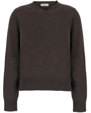 Grifoni Woll-Kaschmir-Pullover - Schwarz