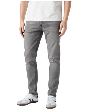Levi's Jeans ,Grijs ,Katoen 512 Slim Taper Jeans