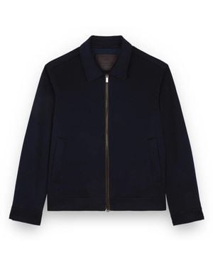 Paul & Shark Luxe Cashmere Blouson Jas - Blauw