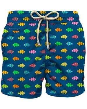 Mc2 Saint Barth Fantasy Micro Swimsuit - Blau