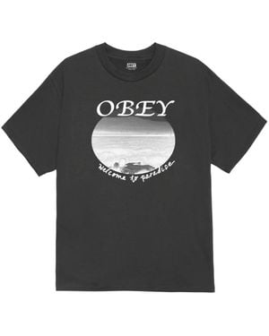 Obey T-Shirts - Black