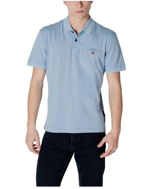 Napapijri Polo Shirts - Blu