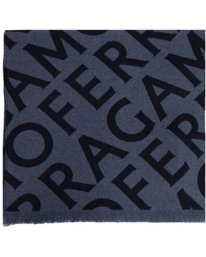 Ferragamo Winter Scarves - Blu