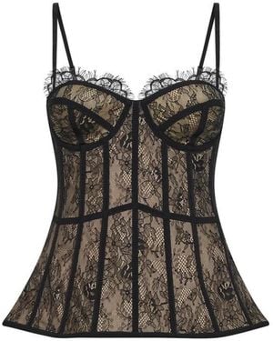 GIUSEPPE DI MORABITO Sleeveless Tops - Brown