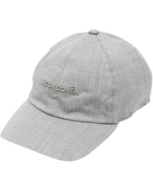 Jacob Cohen Accessoires ,Grijs ,Wol Baseballpet