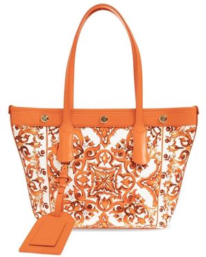 Dolce & Gabbana Shopping Bags - Orange