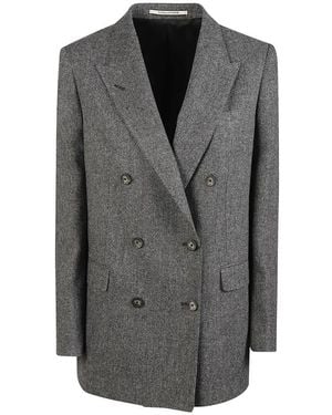 Tagliatore Jassen ,Grijs ,Wol Jasmine Jacket