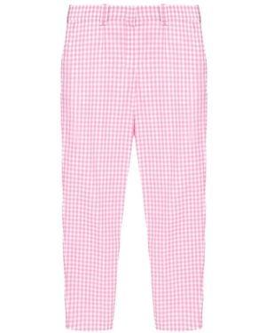 Balmain Straight Trousers - Roze