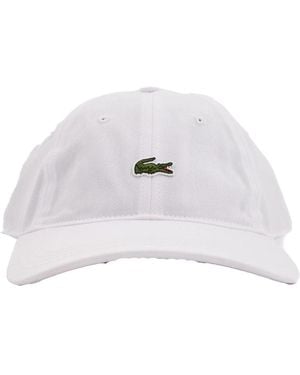 Lacoste Caps - Blanc