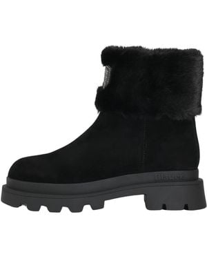 Blauer Ankle Boots - Negro
