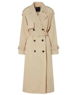 Liu Jo Trench Coats - Natural