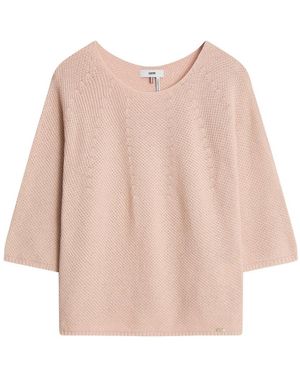 Cinque Truien & Vesten ,Roze ,Katoen Ciblumo Pullover - Naturel