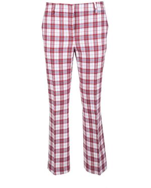 L'Autre Chose Wide Trousers - Red