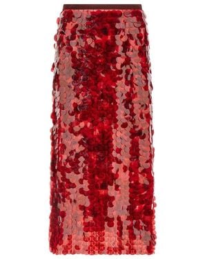 Fabiana Filippi Midi Skirts - Rouge