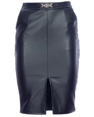 Fracomina Leather Skirts - Azul