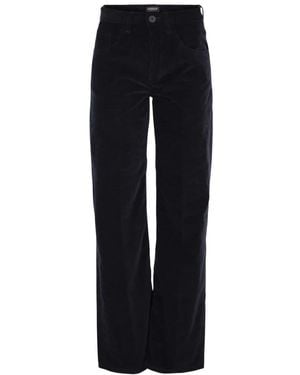 Dondup Jeans ,Blauw ,Katoen Jacklyn Wide-Leg Broek - Zwart