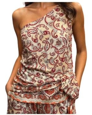 Maliparmi Sleeveless Tops - Marrón