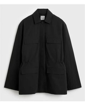 TOTEME Light Jackets - Negro