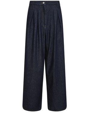Dries Van Noten Wide Jeans - Azul