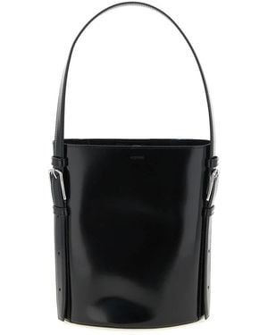 Coperni Ergonomische Bucket Bag - Schwarz